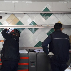 Cafeteria en Casa Vicens de Gaudi