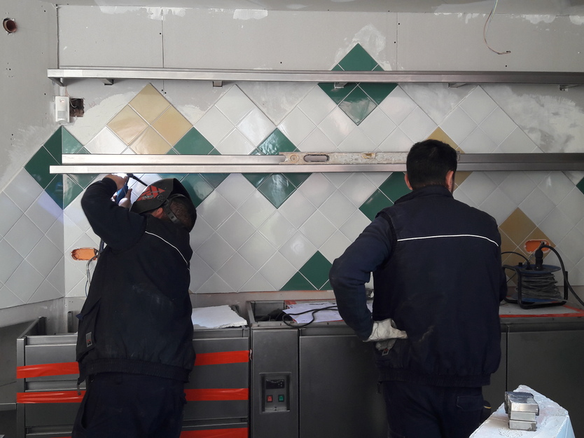 Cafeteria en Casa Vicens de Gaudi